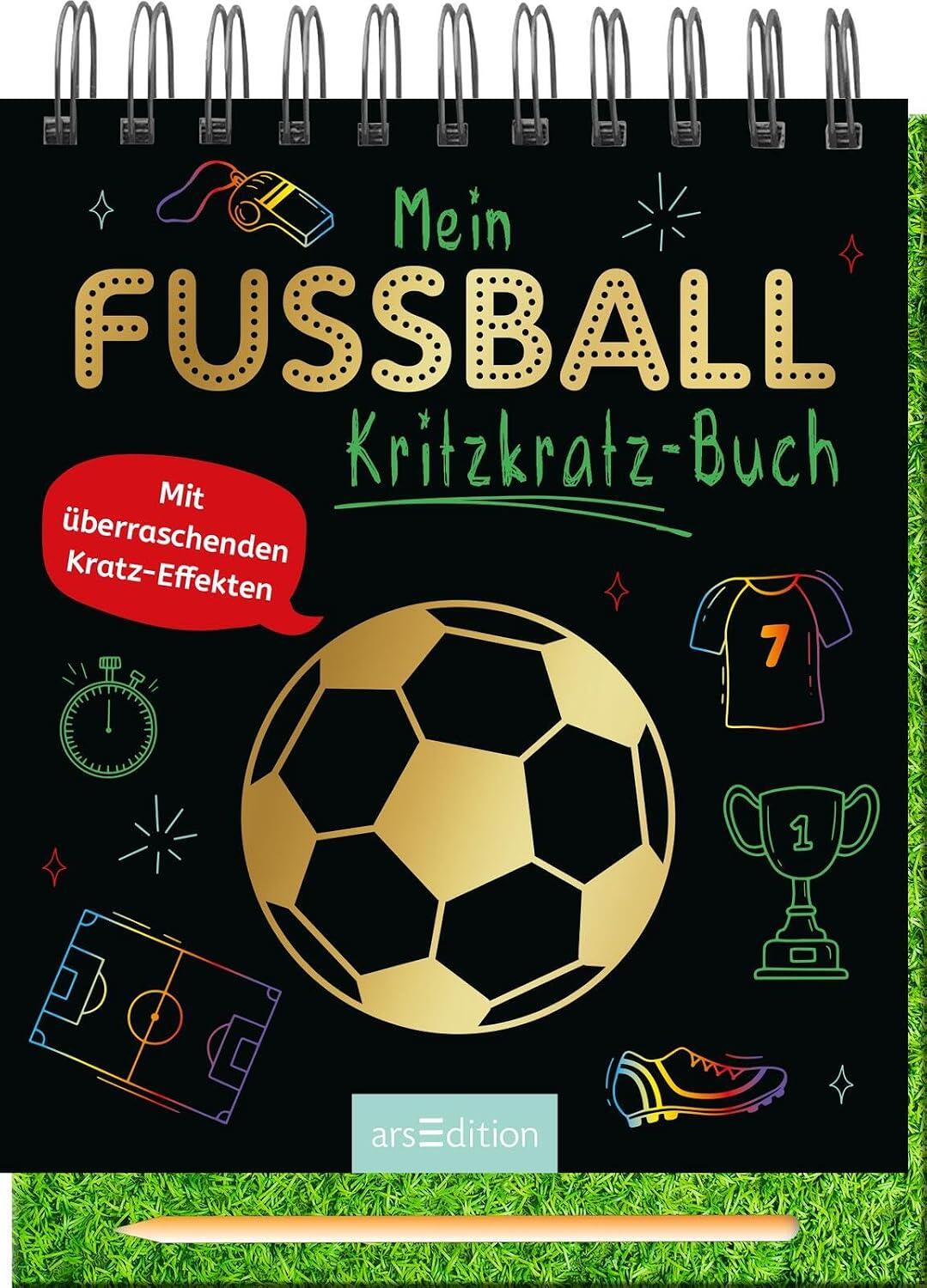 arsEdition - Mein Fußball Kritz-Kratzbuczh