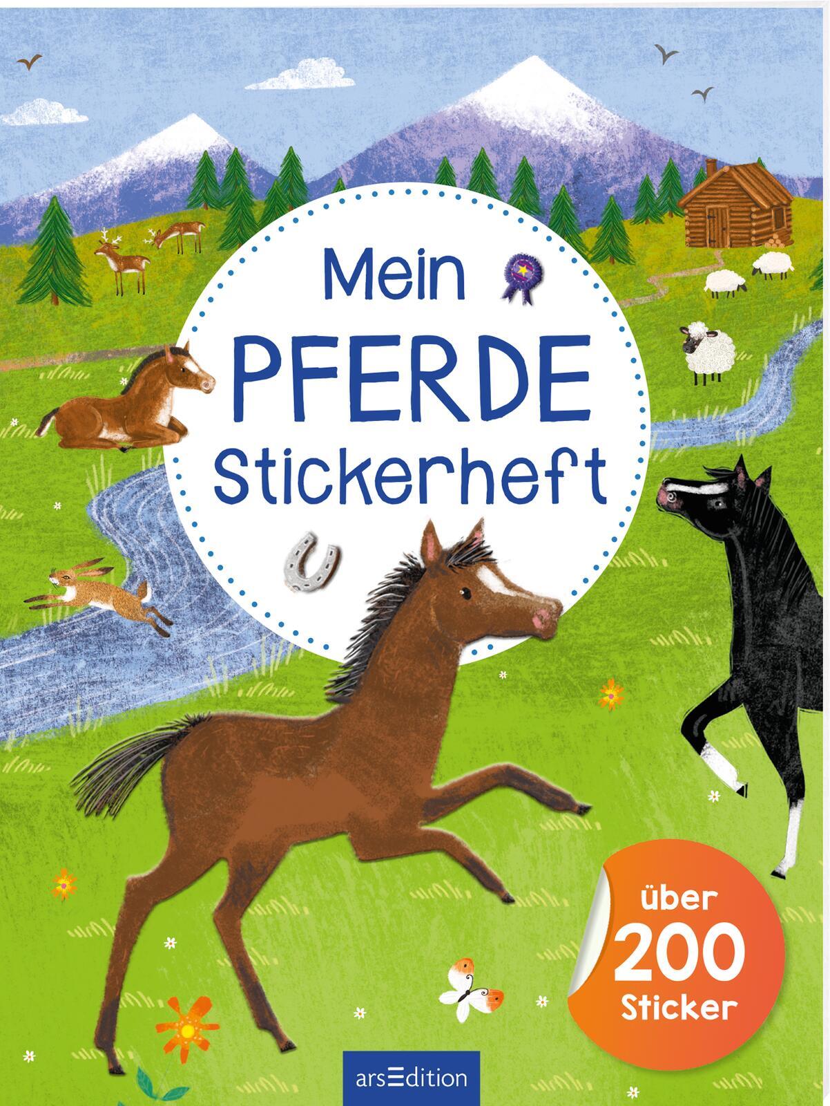 arsEdition - Mein Pferde-Stickerheft