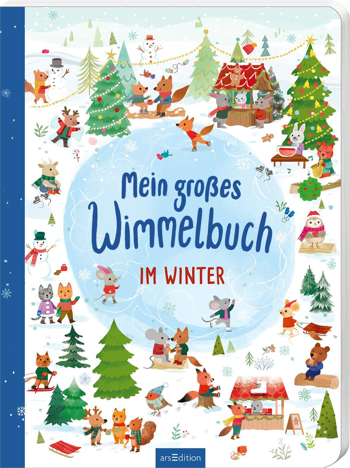 arsEdition - Mein großes Wimmelbuch – Im Winter