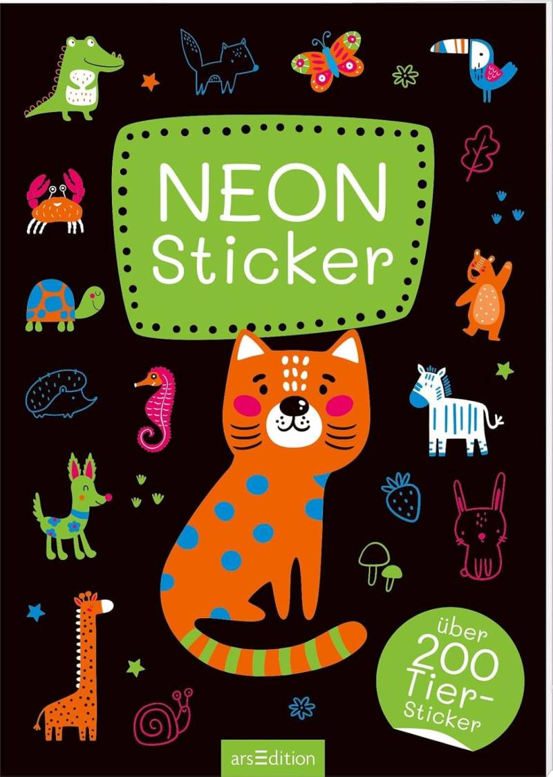 arsEdition - Neon Sticker Tiere arsEdition - Neon Sticker Tiere