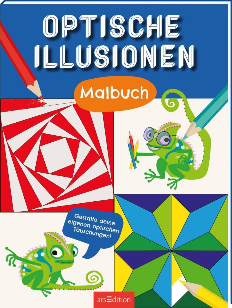 arsEdition - Optische Illusionen – Malbuch arsEdition - Optische Illusionen – Malbuch