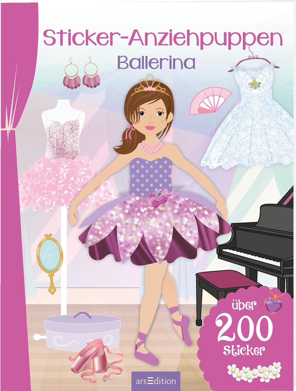 arsEdition - Sticker-Anziehpuppen – Ballerina arsEdition - Sticker-Anziehpuppen – Ballerina