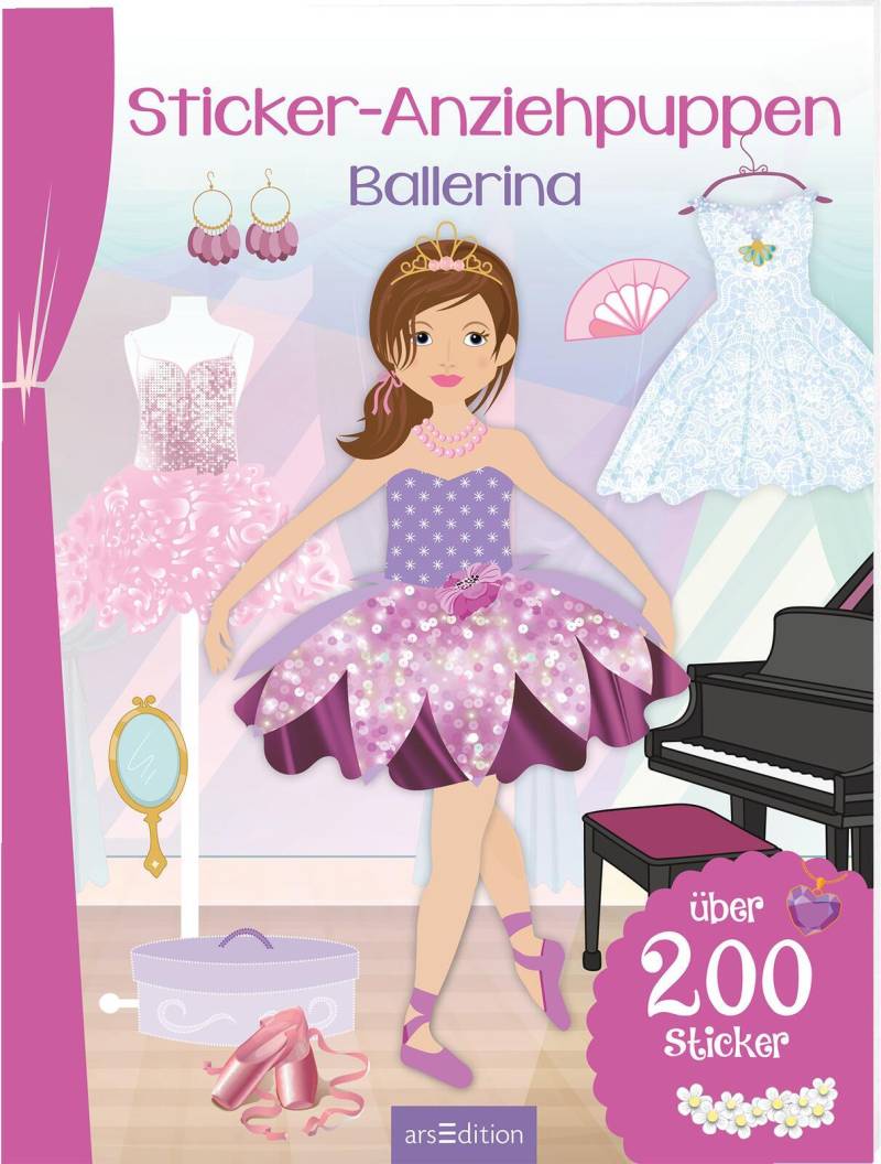 arsEdition - Sticker-Anziehpuppen – Ballerina arsEdition - Sticker-Anziehpuppen – Ballerina