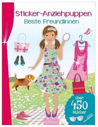 arsEdition - Sticker-Anziehpuppen - Beste Freundinnen