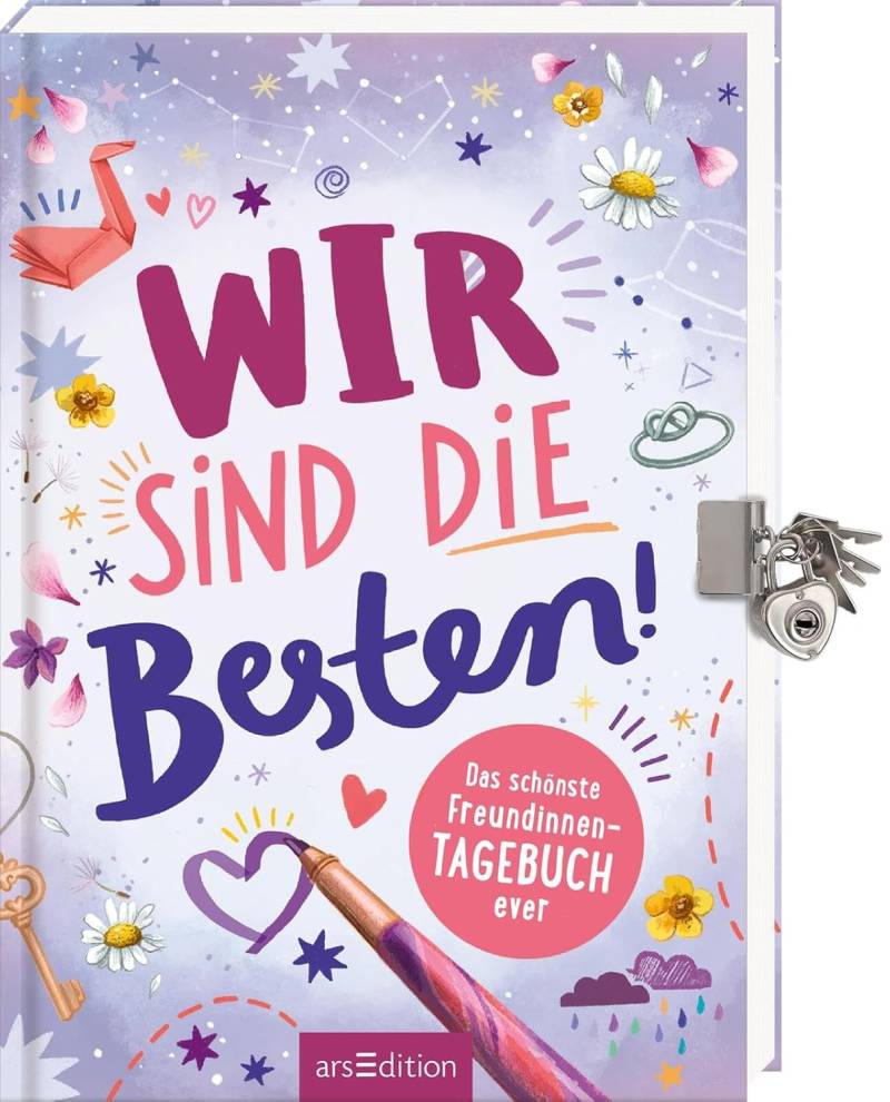 arsEdition - Wir sind die Besten, Tagebuch für bis zu 4 Freundinnen arsEdition - Wir sind die Besten, Tagebuch für bis zu 4 Freundinnen