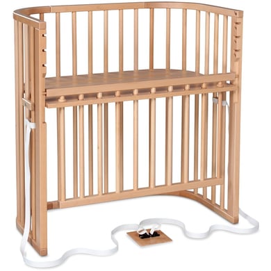 babybay Boxspring Beistellbett Comfort Plus natur lackiert babybay Boxspring Beistellbett Comfort Plus natur lackiert von babybay
