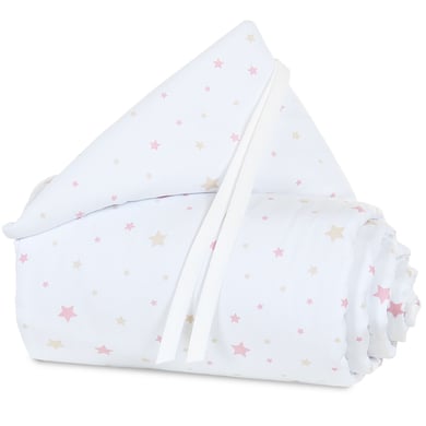 babybay Nestchen Piqué Maxi Sternenmix sand/Beere babybay Nestchen Piqué Maxi Sternenmix sand/Beere von babybay