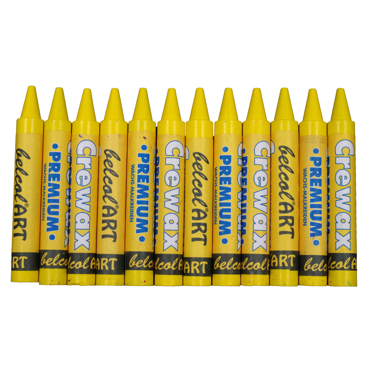 belcolART Crewax Premium 12 Wachsmalstifte gelb belcolART Crewax Premium 12 Wachsmalstifte gelb