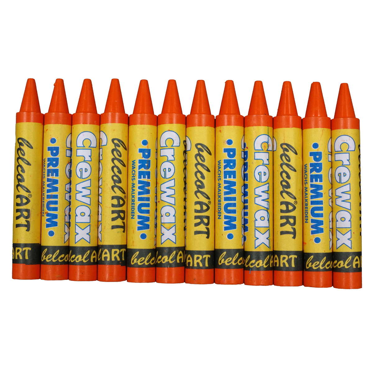 belcolART Crewax Premium 12 Wachsmalstifte orange belcolART Crewax Premium 12 Wachsmalstifte orange