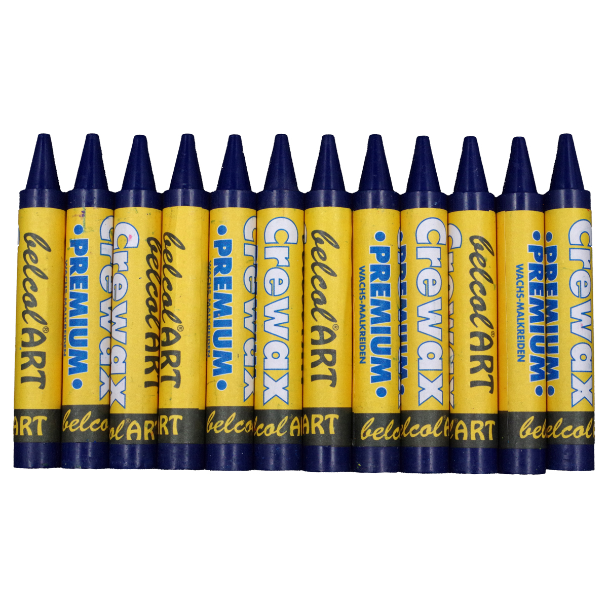 belcolART Crewax Premium 12 Wachsmalstifte preussisch blau belcolART Crewax Premium 12 Wachsmalstifte preussisch blau