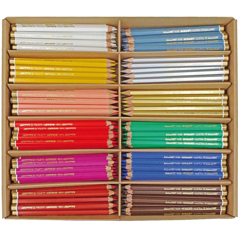 belcolART Farb Gigant Ergänzungsfarben 12 Farben 180 Stifte belcolART Farb Gigant Ergänzungsfarben 12 Farben 180 Stifte