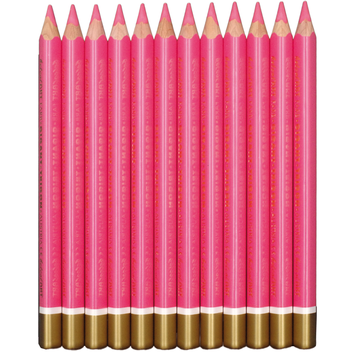 belcolART Farb Gigant Trigon 12 Stifte pink