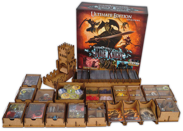 e-Raptor  - Sortiereinsatz f�r Mage Knight Ultimate Edition aus Holz