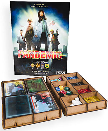 e-Raptor  - Sortiereinsatz f�r Pandemie (Pandemic) aus Holz
