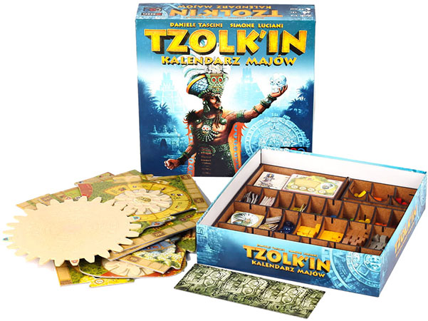 e-Raptor  - Sortiereinsatz f�r Tzolkin - Der Maya Kalender und Erweiterungen aus Holz
