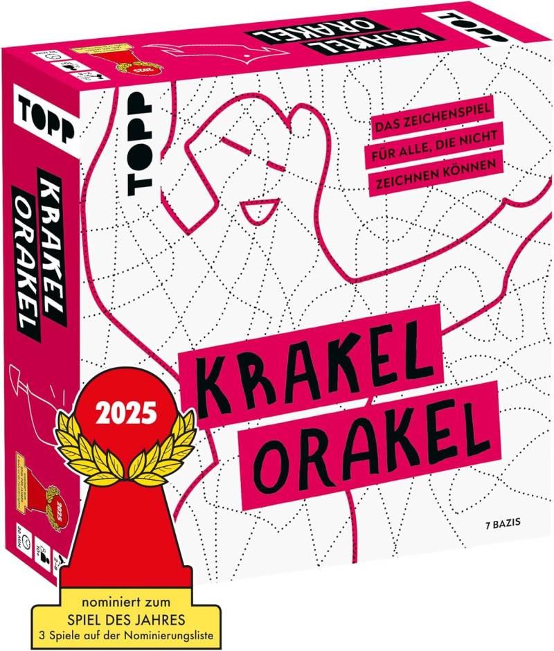 eBuch Service GmbH und Co. KG - Krakel-Orakel - Das Zeichenspiel für alle, die nicht zeichnen können. Nominiert zum Spiel des Jahres 2025 eBuch Service GmbH und Co. KG - Krakel-Orakel - Das Zeichenspiel für alle, die nicht zeichnen können. Nominiert zum Spiel des Jahres 2025