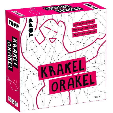 eBuch Service - Krakel-Orakel - Das Zeichenspiel für alle, die nicht zeichnen können. Nominiert zum Spiel des Jahres 2025