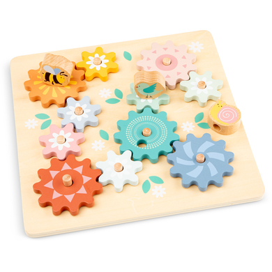 New Classic Toys Zahnrad Puzzle Set, pastell von New Classic Toys