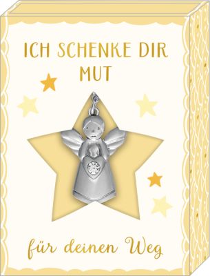 gelb, Schmuckanhänger - Kleiner Schutzengel