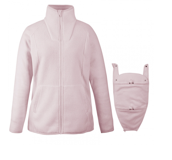 mamalila Fleecetragejacke Basel - soft lilac L