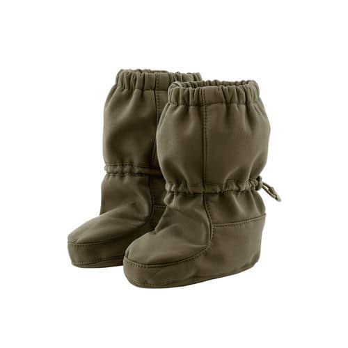 mamalila Softshell-Booties Allrounder Khaki/Baby