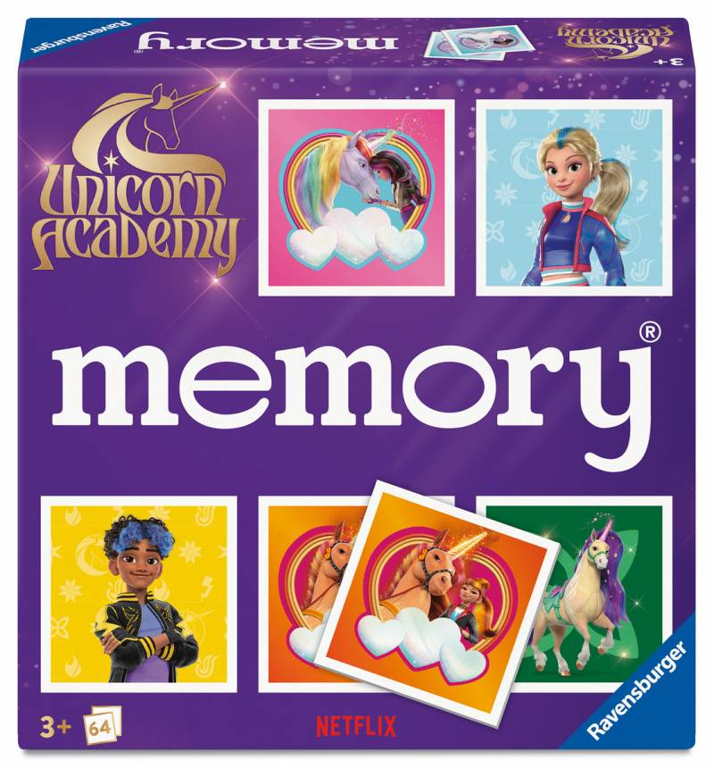 memory® Unicorn Academy - Gesellschaftsspiel & Brettspiel ab 3 Jahre