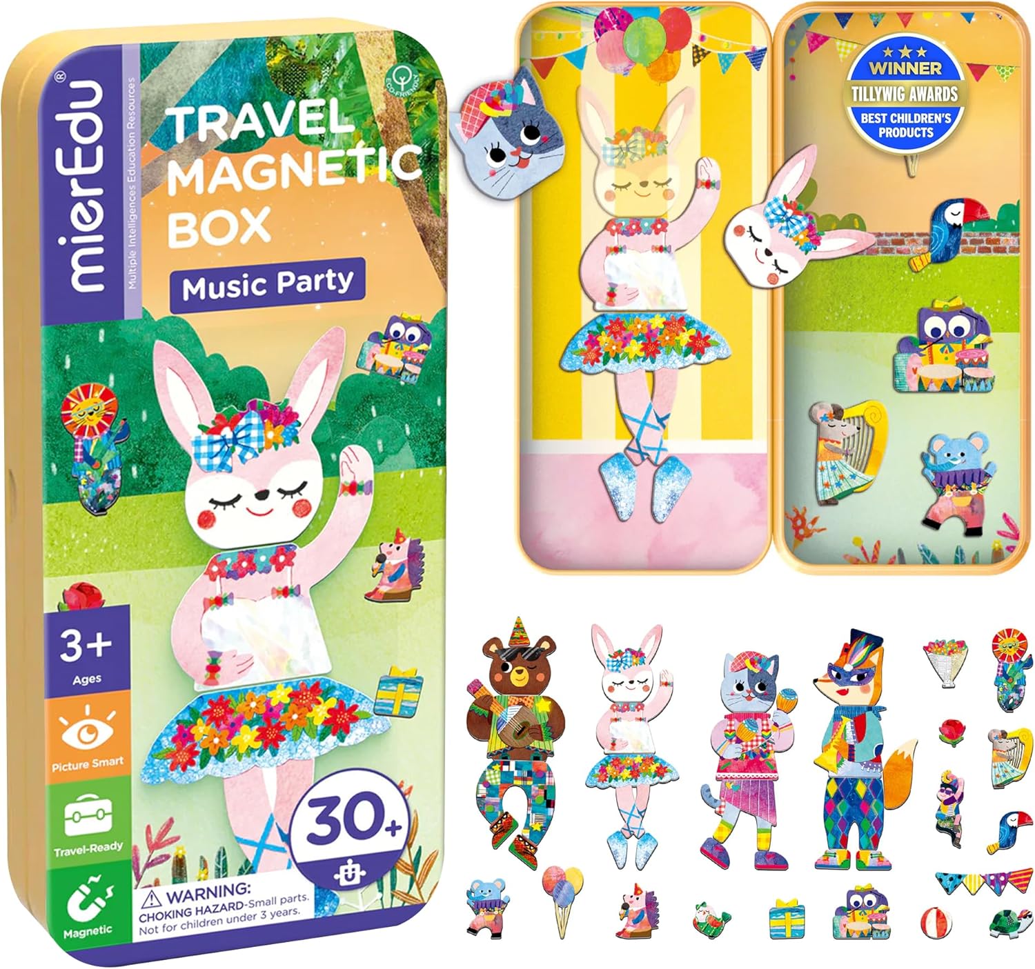 mierEdu - Magnetspielbox Musikalischer Abend, Reisespiel