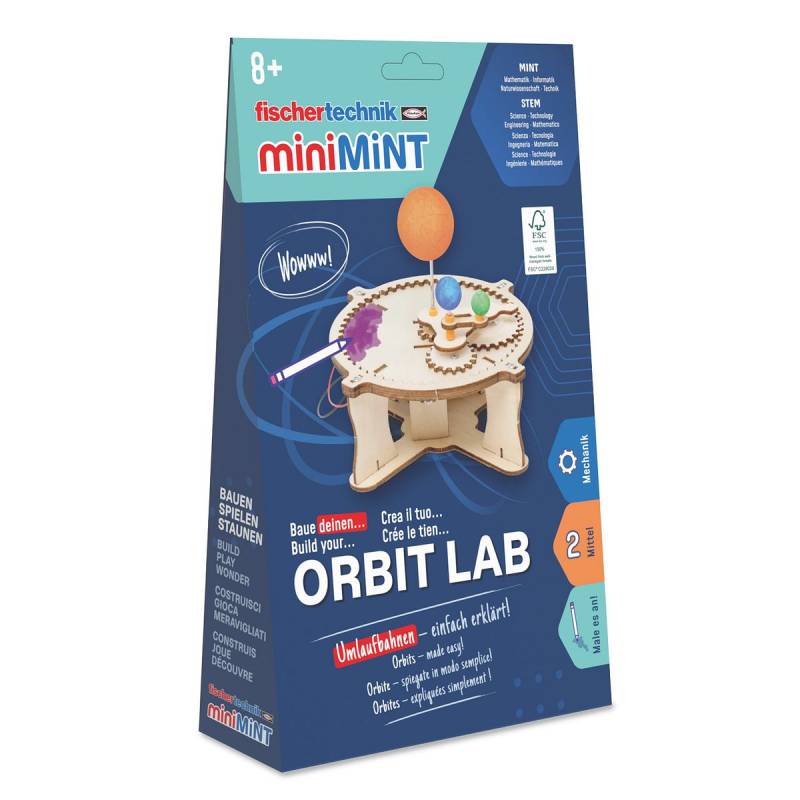 miniMINT OrbitLab - Technik Holzbausatz ab 8 Jahren miniMINT OrbitLab - Technik Holzbausatz ab 8 Jahren