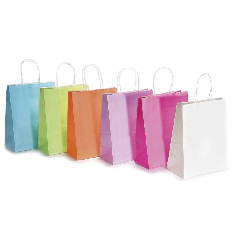 mittelgroße farbige Geschenktüte • Papier mittelgroße farbige Geschenktüte • Papier