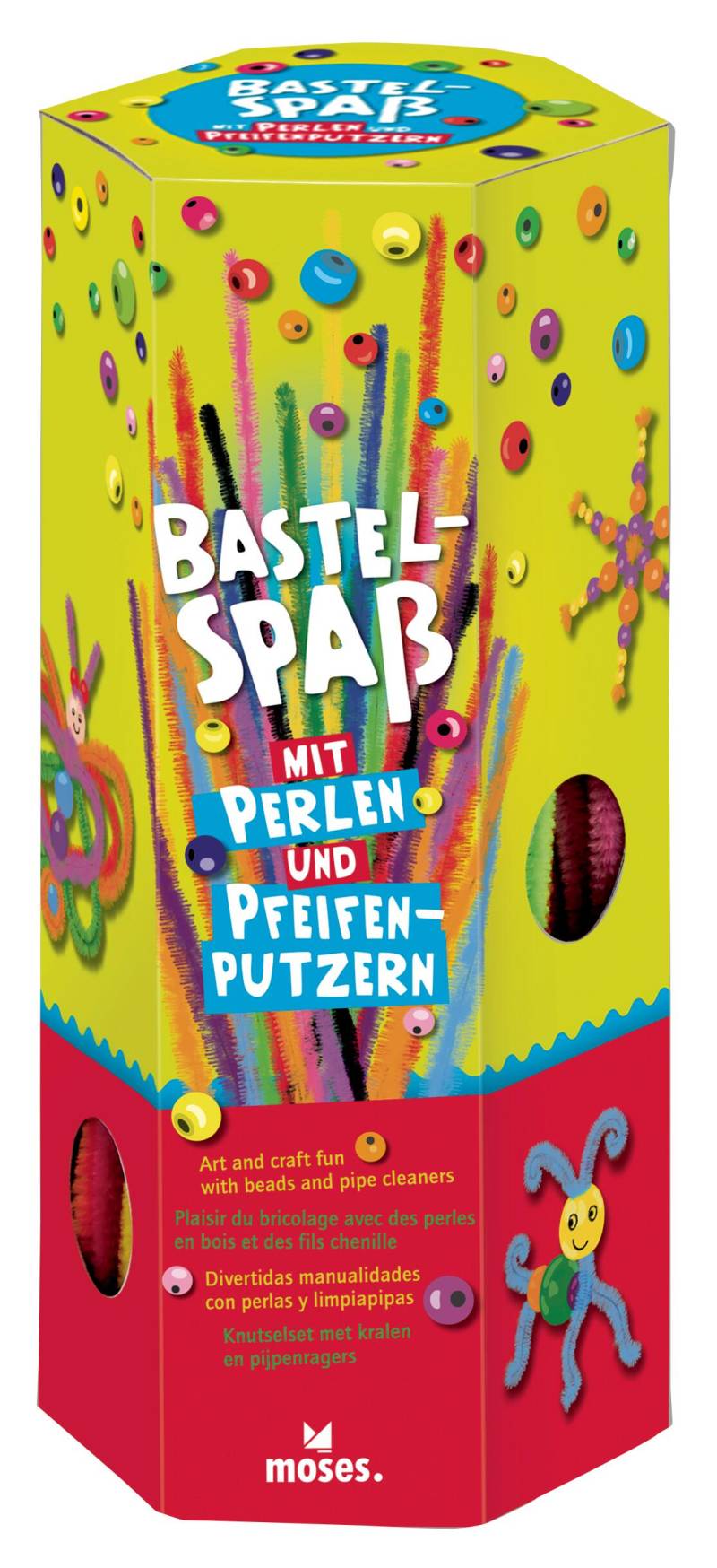 moses - Bastelset mit Perlen und Pfeifenputzern