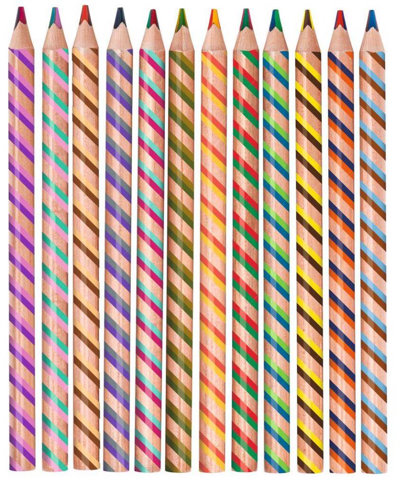 moses - Buntstifte 12 Stck. mehrfarbig moses - Buntstifte 12 Stck. mehrfarbig