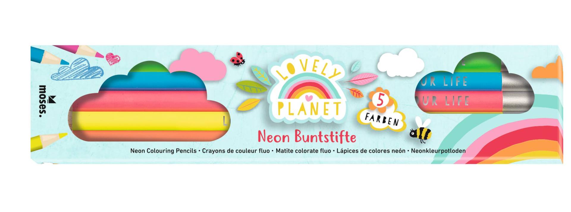 moses - Buntstifte Neon& Metallic, nicht wählbar moses - Buntstifte Neon& Metallic, nicht wählbar