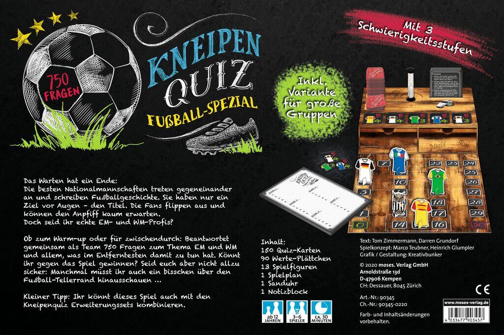 moses - Kneipenquiz Fußball Spezial moses - Kneipenquiz Fußball Spezial