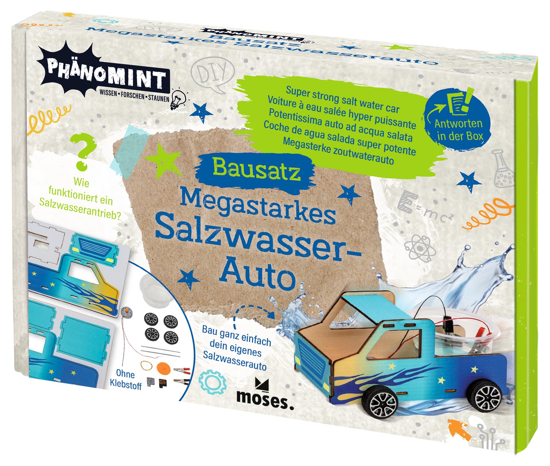 moses - Moses PhänoMINT Bausatz Megastarkes – Experimentier- und Lernspiel
