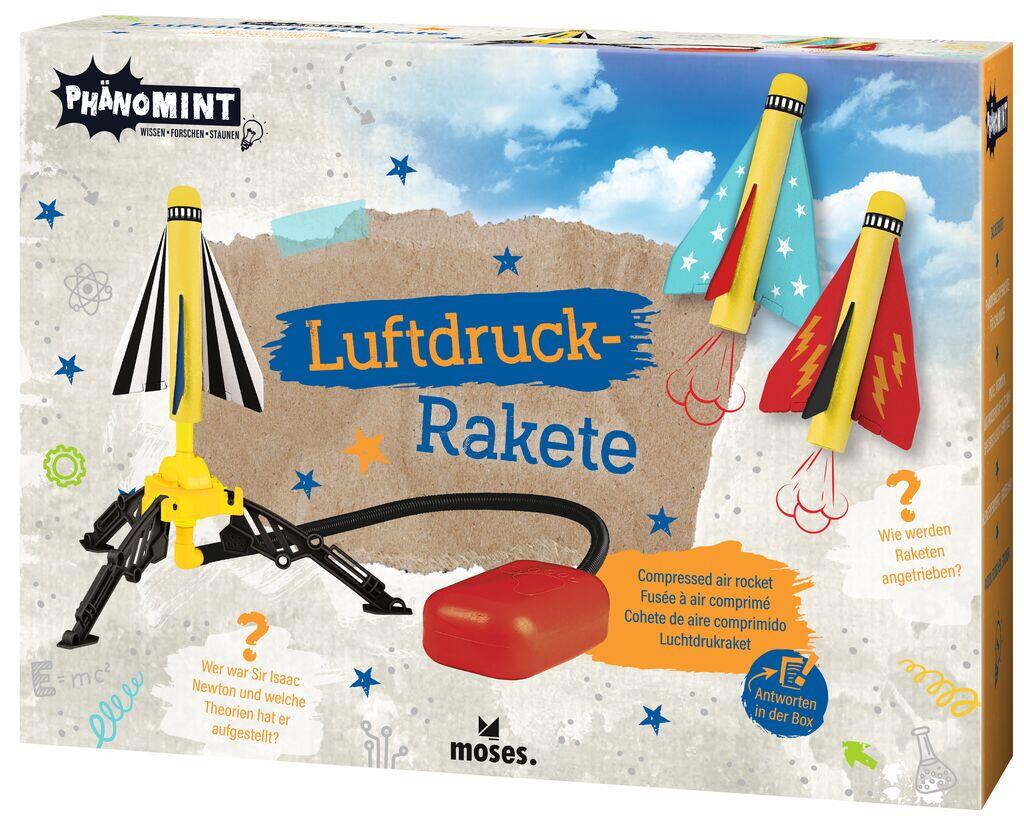 moses - Moses PhänoMINT Luftdruck-Rakete – Experimentier- und Lernspiel