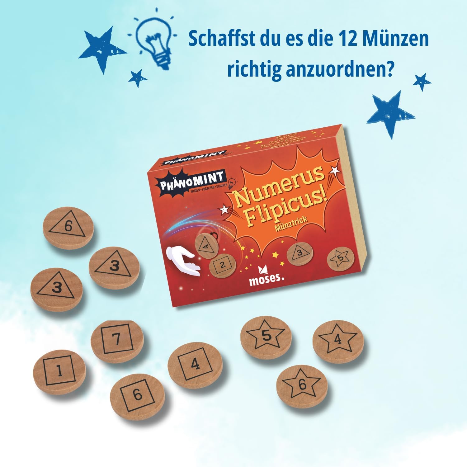moses - Moses PhänoMINT Numerus Flipicus! – Experimentier- und Lernspiel