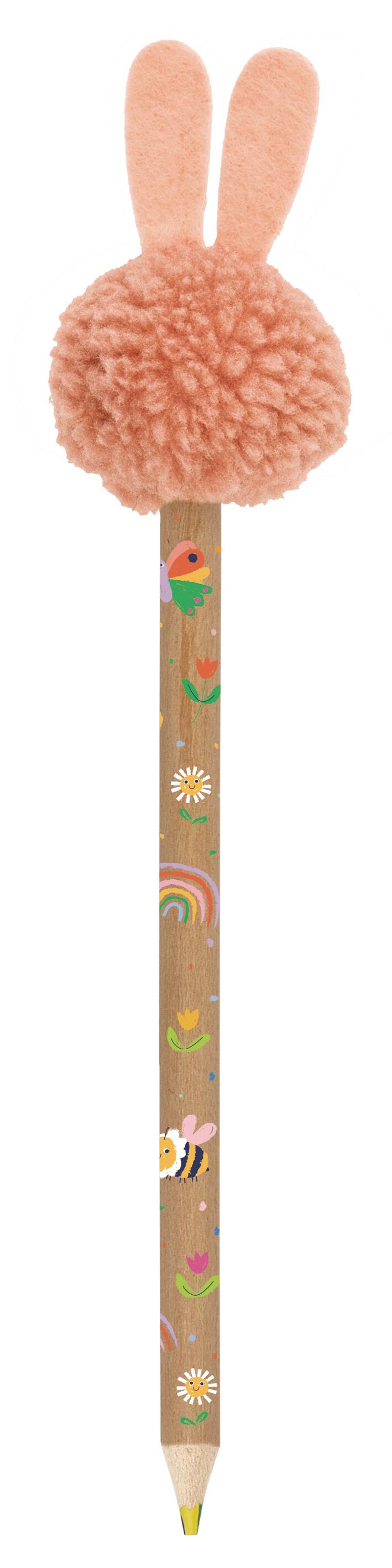 moses - Regenbogen-Buntstift Pompon