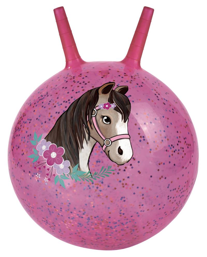 moses - Sprungball Pferd Glitzernder Hüpfball Pferde