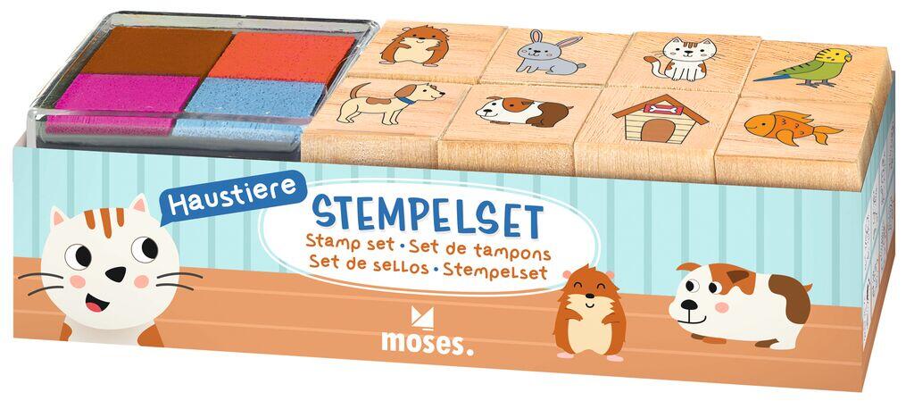 moses - Stempelset Haustiere
