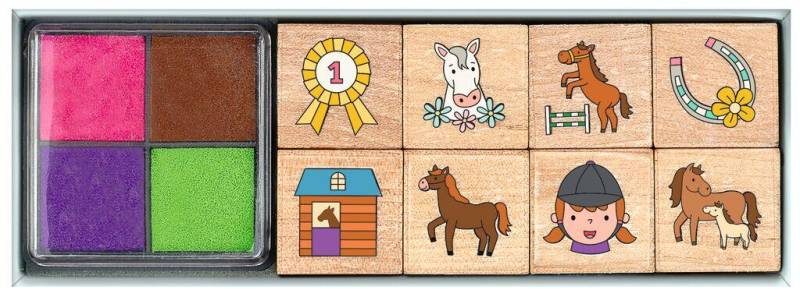 moses - Stempelset Pferde