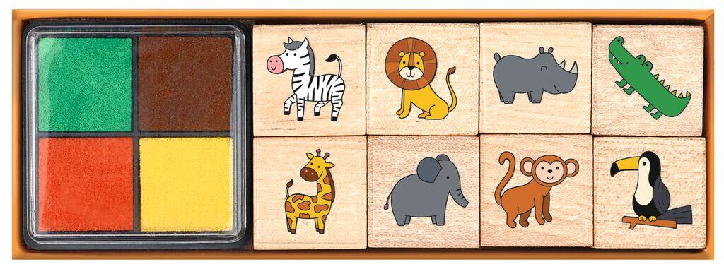 moses - Stempelset Wilde Tiere