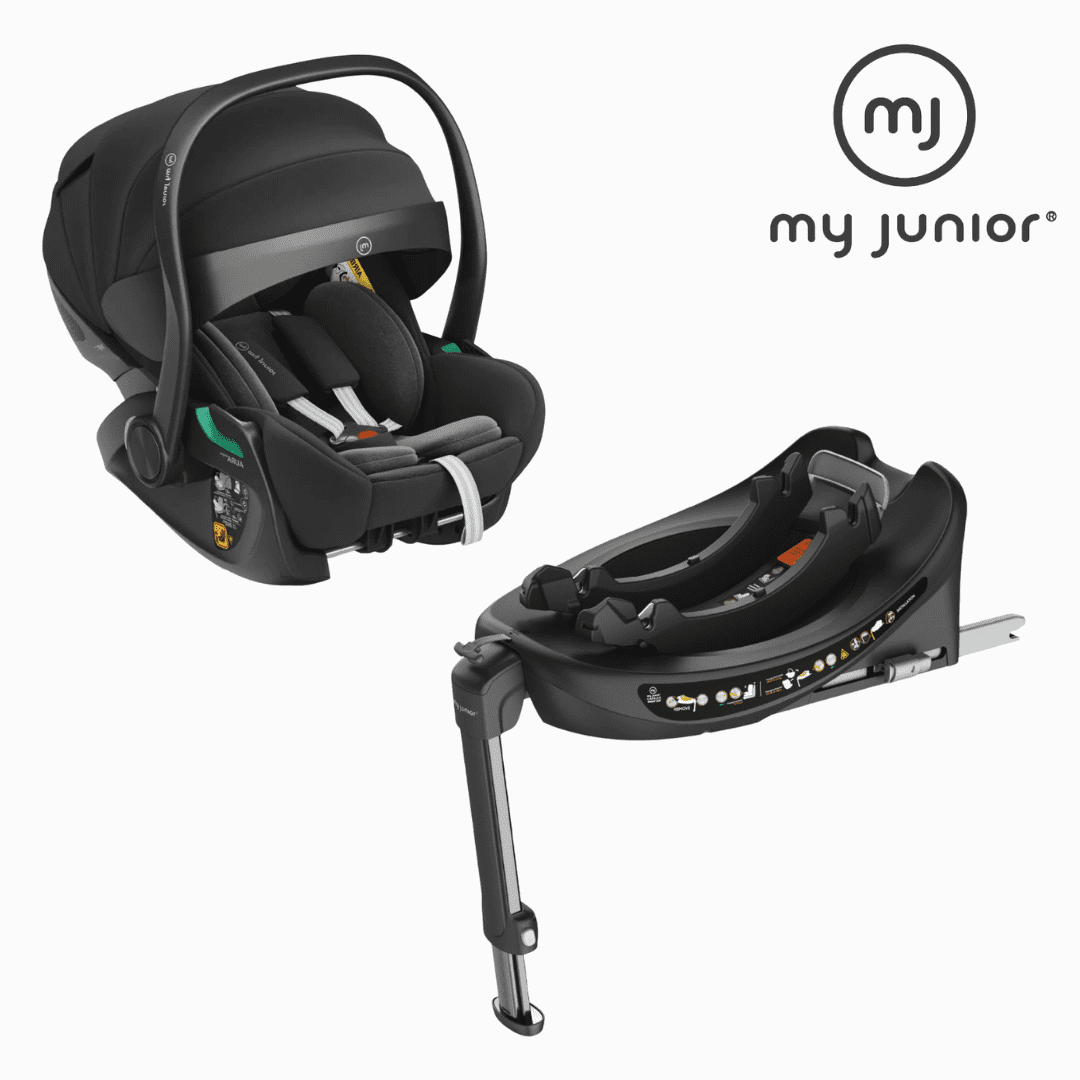 my junior AURA ergo 2 Schwarz inkl. Base Capsule 360°
