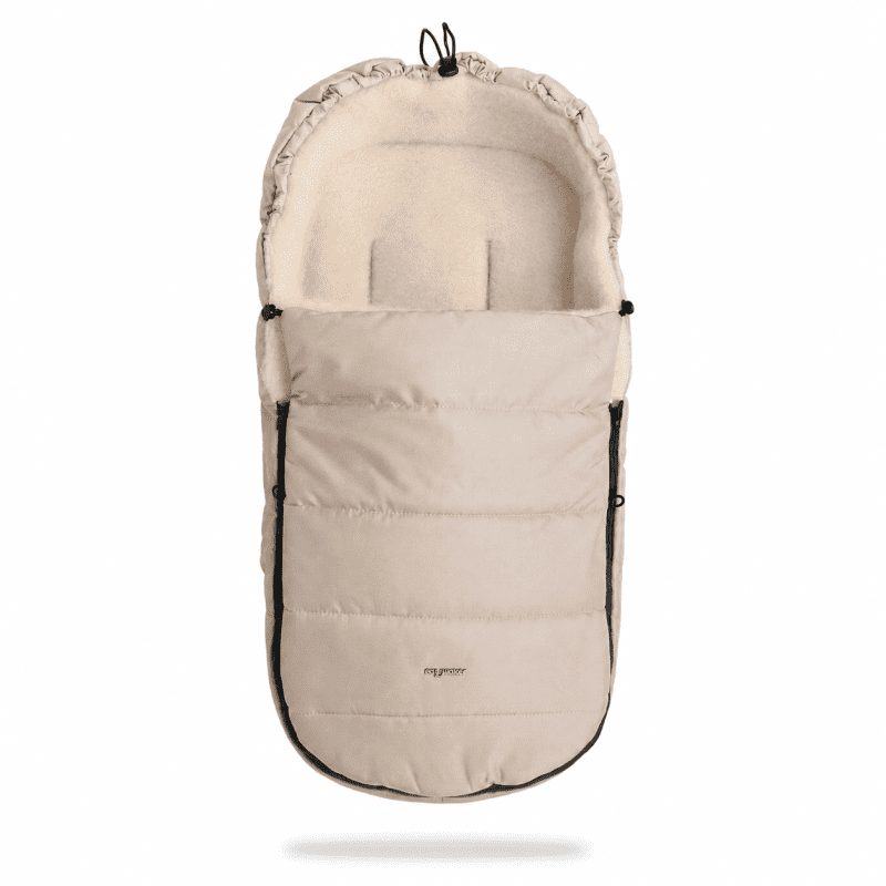my junior Atelier SignatureWool 2in1 Fußsack Naptime Latte