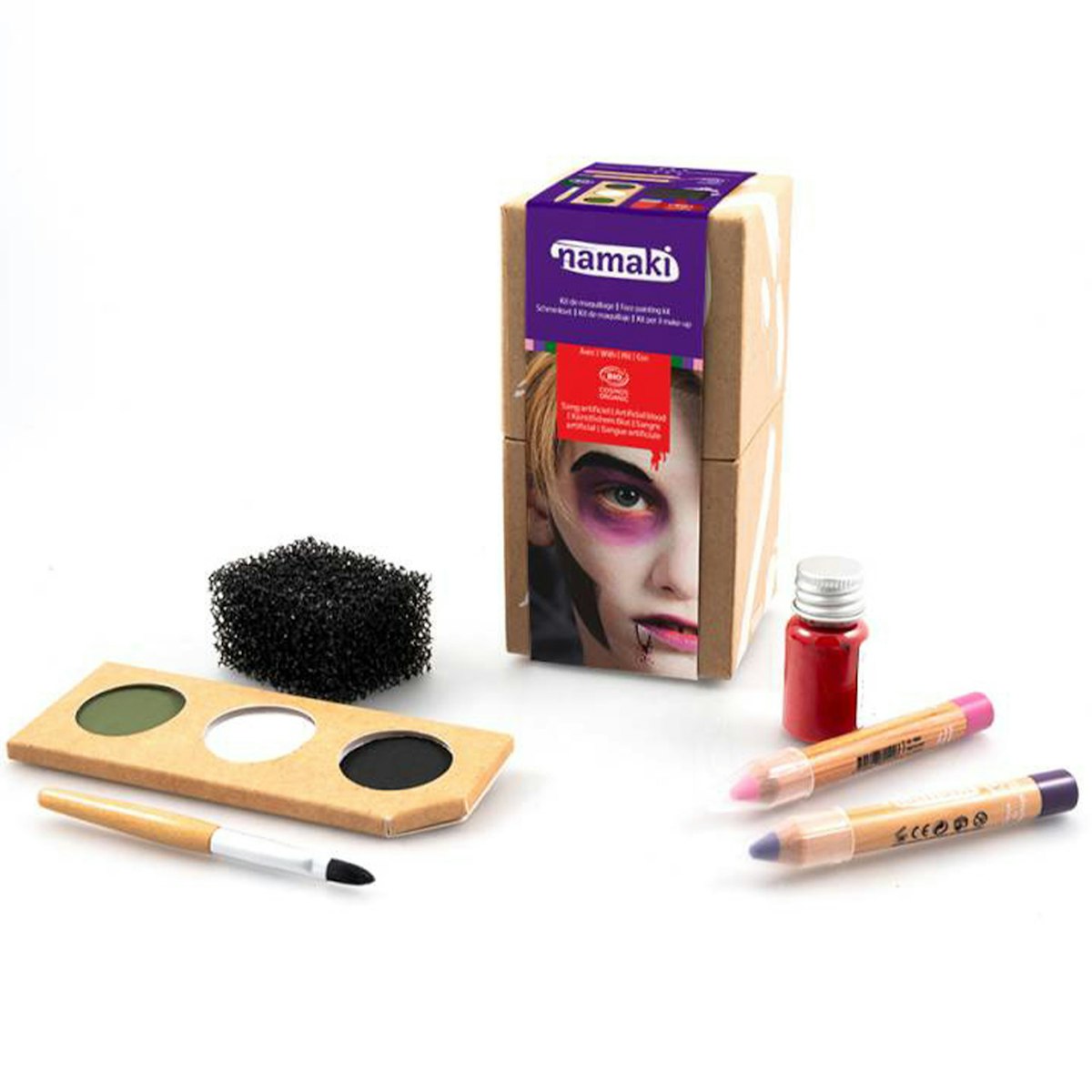 namaki Bio Schminkset Halloween Box