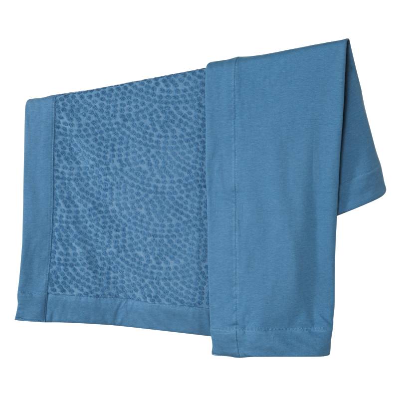 roba Babydecke 80 x 80 cm 'Seashells Indigo' - GOTS & Oeko-Tex zertifiziert - Blau roba Babydecke 80 x 80 cm 'Seashells Indigo' - GOTS & Oeko-Tex zertifiziert - Blau