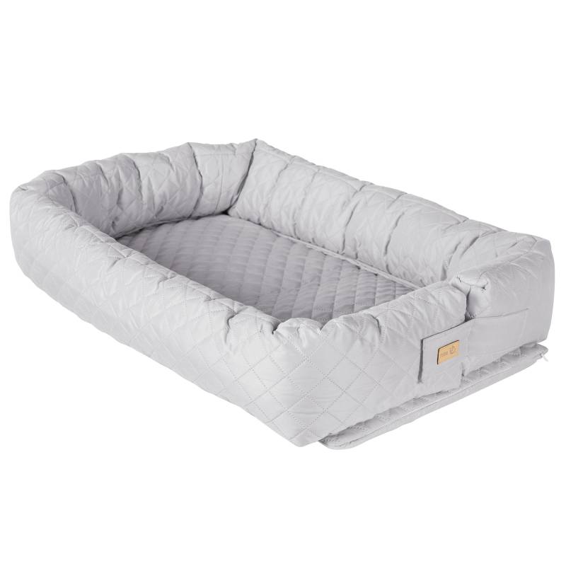 roba Babylounge 3 in 1 'roba Style' silbergrau - Reisebett, Bettschlange oder Wickelauflage roba Babylounge 3 in 1 'roba Style' silbergrau - Reisebett, Bettschlange oder Wickelauflage