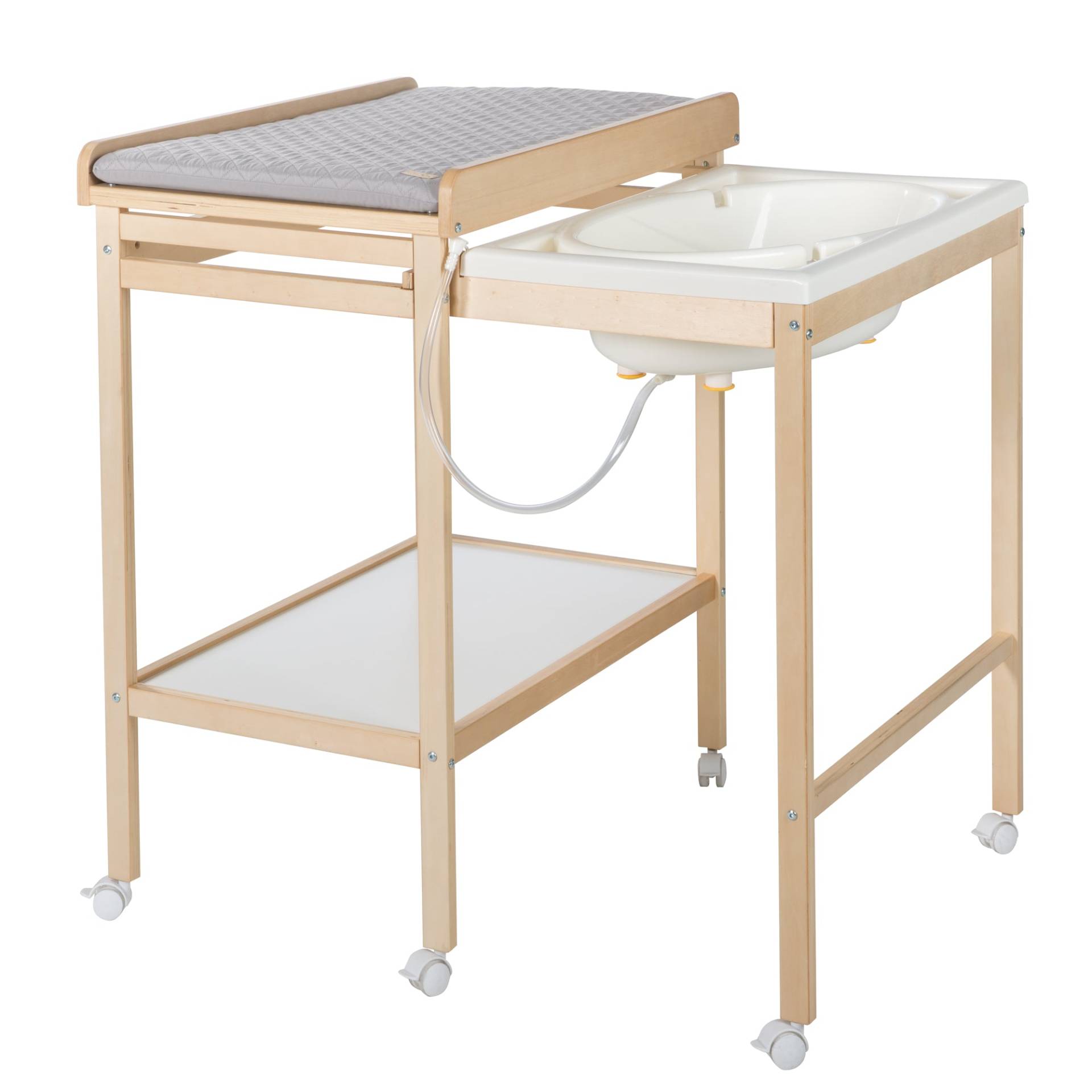roba Bade-Wickel-Kombi 'Baby Pool' bicolor inkl. Wickelauflage 'roba Style'