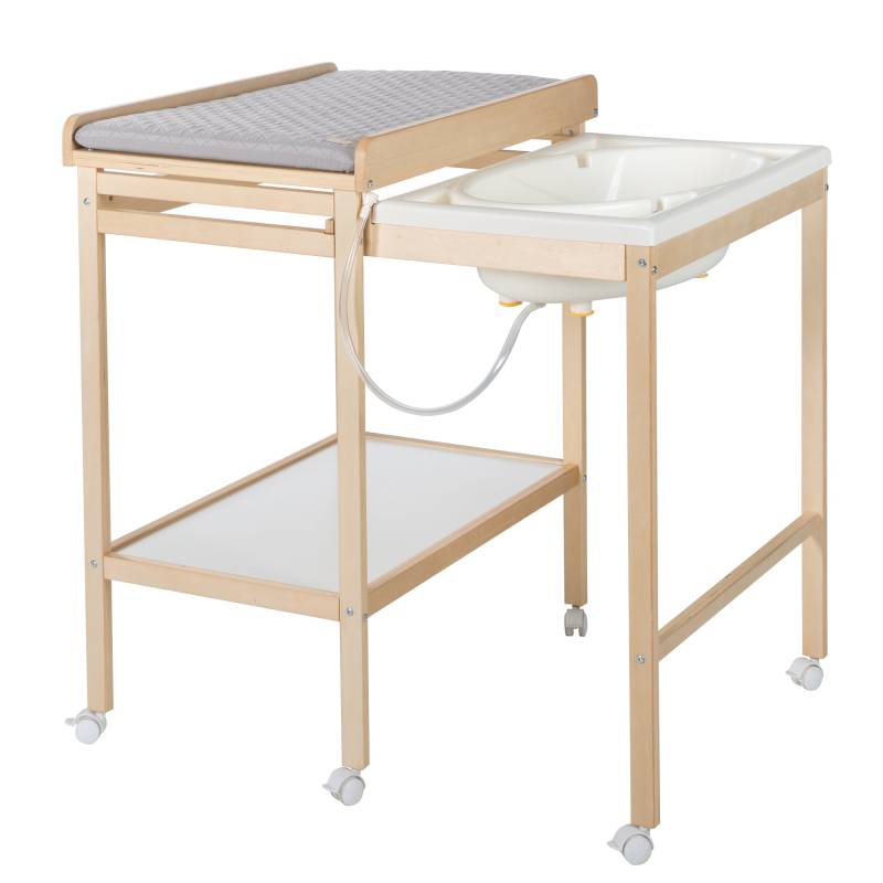 roba Bade-Wickel-Kombi 'Baby Pool' bicolor inkl. Wickelauflage 'roba Style'