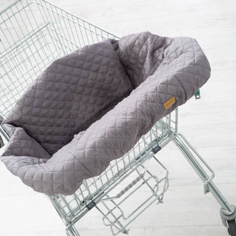 roba Einkaufswagenschutz 'roba Style' für Babys inkl. Tragerucksack - Anthrazit roba Einkaufswagenschutz 'roba Style' für Babys inkl. Tragerucksack - Anthrazit