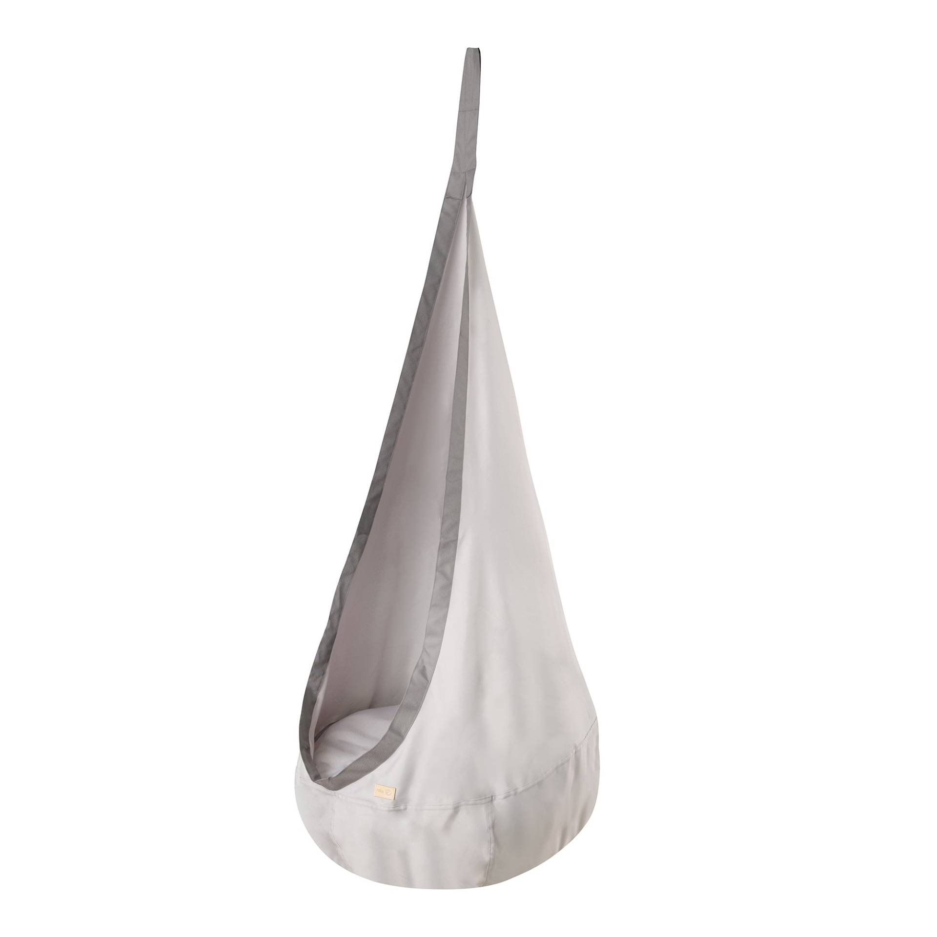 roba Hängesack grau, Kinder Hängesitz/Hängesessel/Sitzsack fürs Kinderzimmer oder draußen